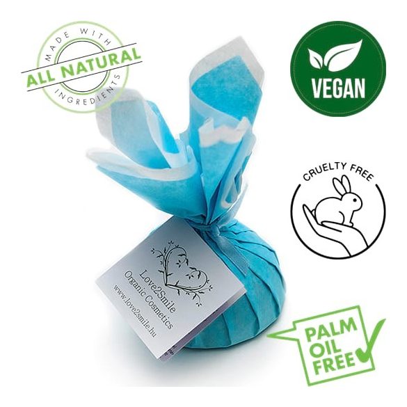 Love2Smile citromfű eukaliptusz natúr vegán szappan