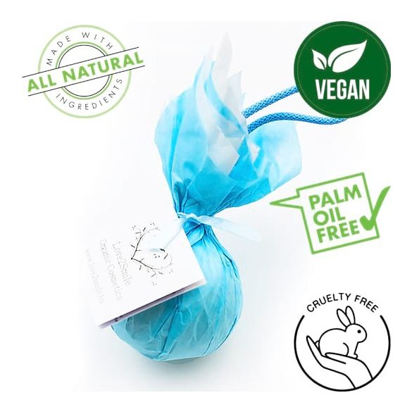 Love2Smile Citromfű eukaliptusz natúr, vegán zuhanyszappan