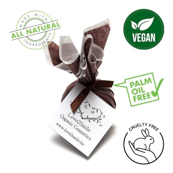 Love2Smile Édesnarancs csokoládé vegán utazószappan