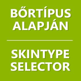 Skin type selector